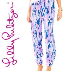 Lilly Pulitzer Saffron pant in Amethyst One Too Many